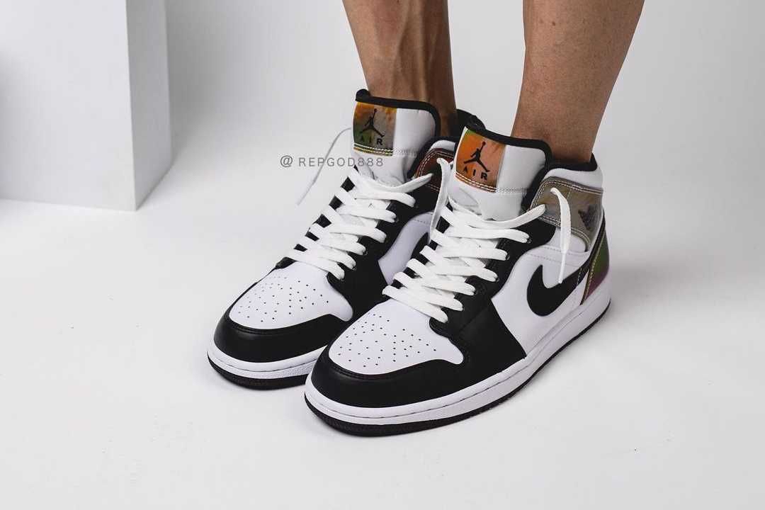 【スニダンで購入可】発売中 NIKE AIR JORDAN 1 MID "HEAT SENSITIVE PANELS"抽選/定価/販売店舗まとめ 3枚目