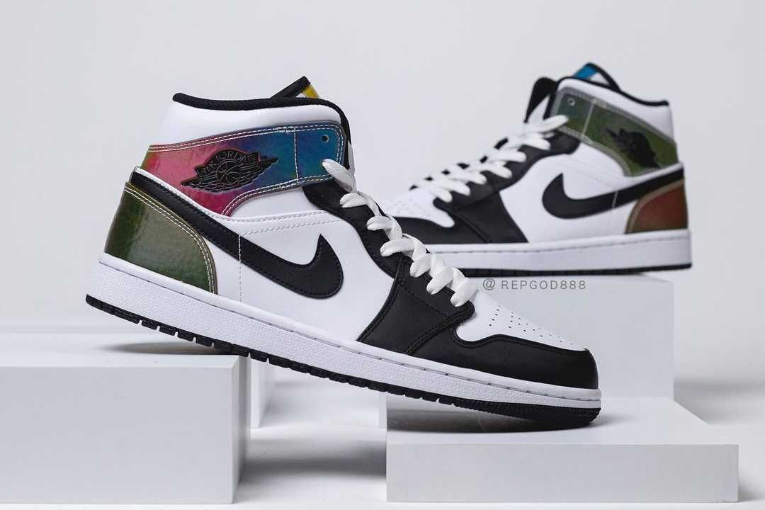 【スニダンで購入可】発売中 NIKE AIR JORDAN 1 MID "HEAT SENSITIVE PANELS"抽選/定価/販売店舗まとめ 14枚目