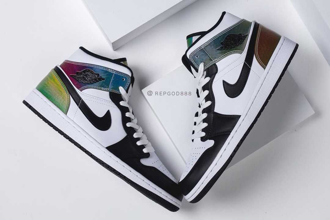 【スニダンで購入可】発売中 NIKE AIR JORDAN 1 MID "HEAT SENSITIVE PANELS"抽選/定価/販売店舗まとめ 12枚目
