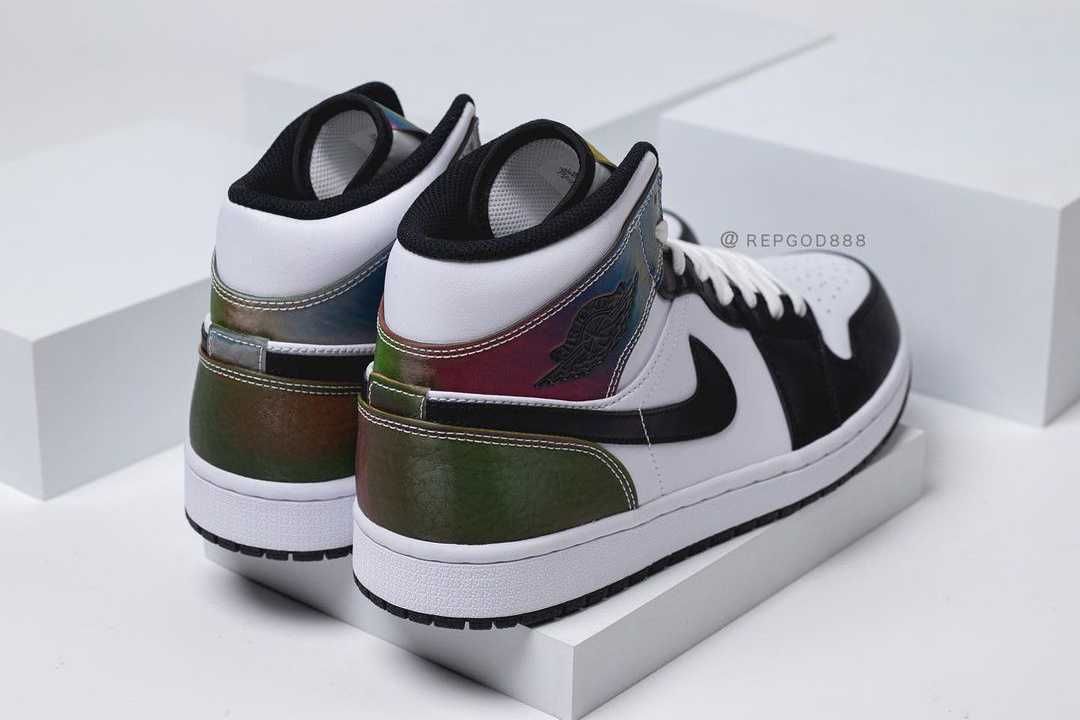 【スニダンで購入可】発売中 NIKE AIR JORDAN 1 MID "HEAT SENSITIVE PANELS"抽選/定価/販売店舗まとめ 18枚目