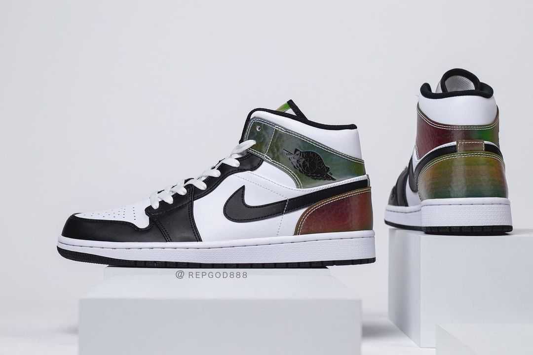 【スニダンで購入可】発売中 NIKE AIR JORDAN 1 MID "HEAT SENSITIVE PANELS"抽選/定価/販売店舗まとめ 17枚目