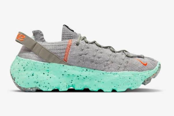 【スニダンで購入可】 NIKE SPACE HIPPIE 04 THIS IS TRASH "GREEN GLOW" 抽選/定価/販売店舗まとめ 3枚目