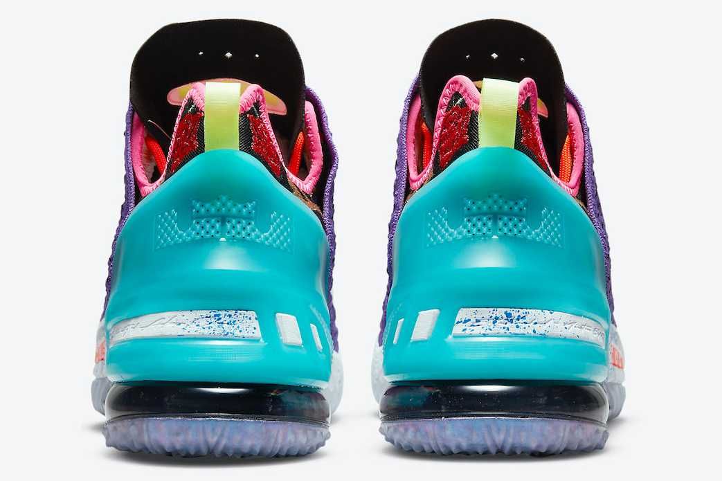 【スニダンで購入可】6/1発売 NIKE LEBRON 18 "PSYCHIC PURPLE" 抽選/定価/販売店舗まとめ 8枚目