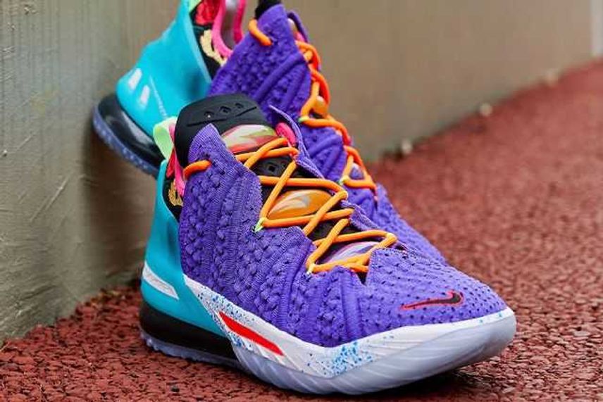 【スニダンで購入可】6/1発売 NIKE LEBRON 18 "PSYCHIC PURPLE" 抽選/定価/販売店舗まとめ