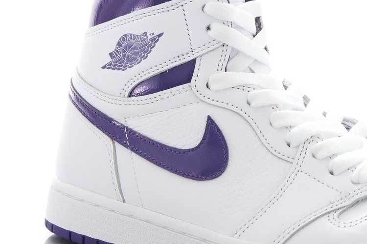 【スニダンで購入可】6/3発売 NIKE WMNS AIR JORDAN 1 HIGH OG "COURT PURPLE" 抽選/定価/販売店舗まとめ 2枚目