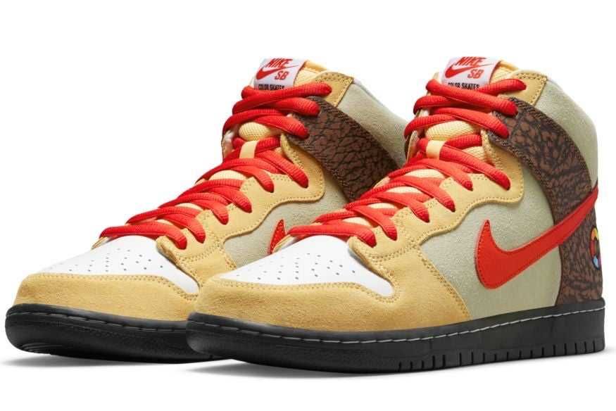 【スニダンで購入可】6/26発売 Color Skates x NIKE SB DUNK HIGH "KEBAB AND DESTROY" 抽選/定価/販売店舗まとめ 6枚目