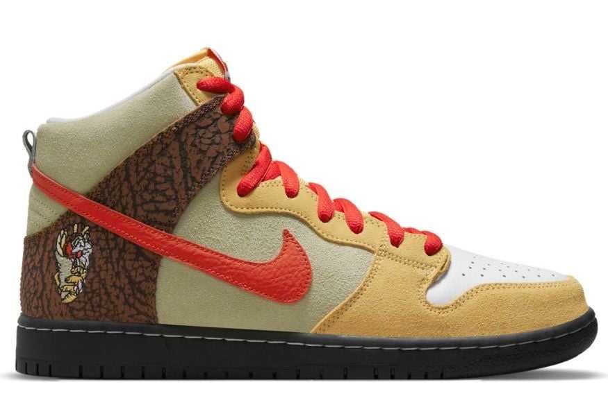 【スニダンで購入可】6/26発売 Color Skates x NIKE SB DUNK HIGH "KEBAB AND DESTROY" 抽選/定価/販売店舗まとめ 8枚目