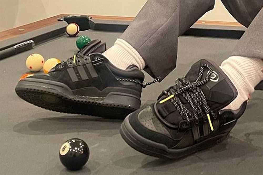 【スニダンで購入可】8/17発売 BAD BUNNY × ADIDAS FORUM ’84 LOW "CORE BLACK"  抽選/定価/販売店舗まとめ 6枚目