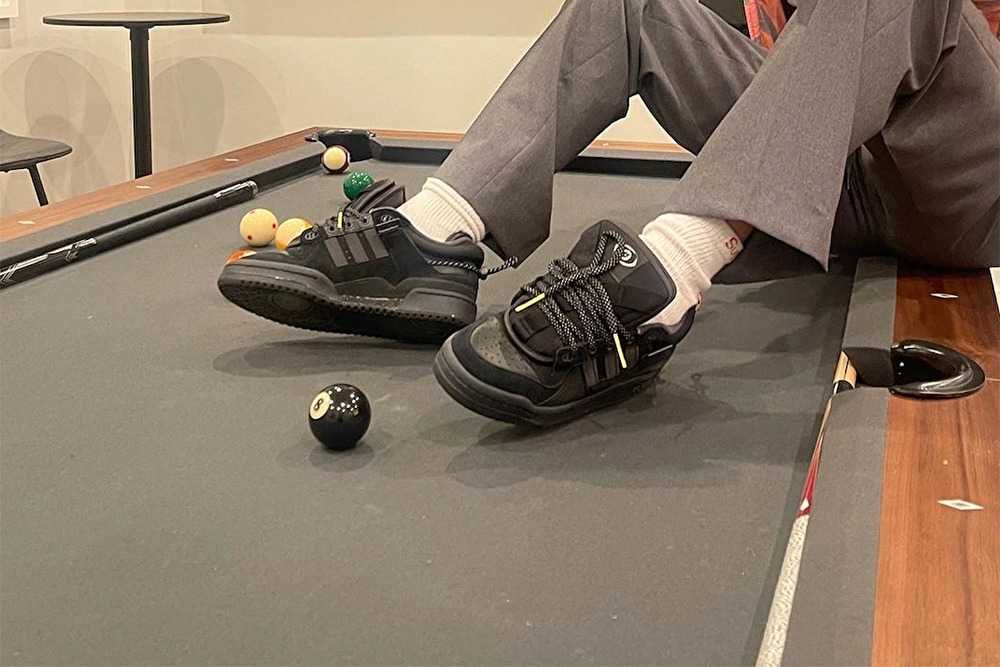 【スニダンで購入可】8/17発売 BAD BUNNY × ADIDAS FORUM ’84 LOW "CORE BLACK"  抽選/定価/販売店舗まとめ 8枚目