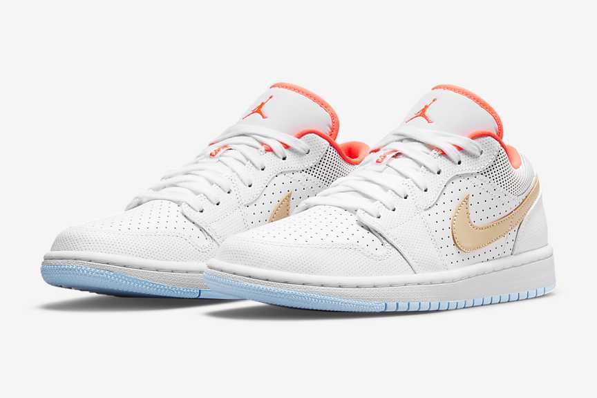 【スニダンで購入可】6/1・11発売 NIKE WMNS AIR JORDAN 1 LOW SE "FLASH CRIMSON" 抽選/定価/販売店舗まとめ 2枚目