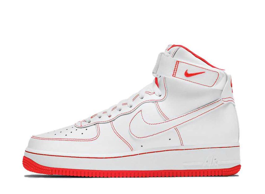 Air force 1 top 07 red and white