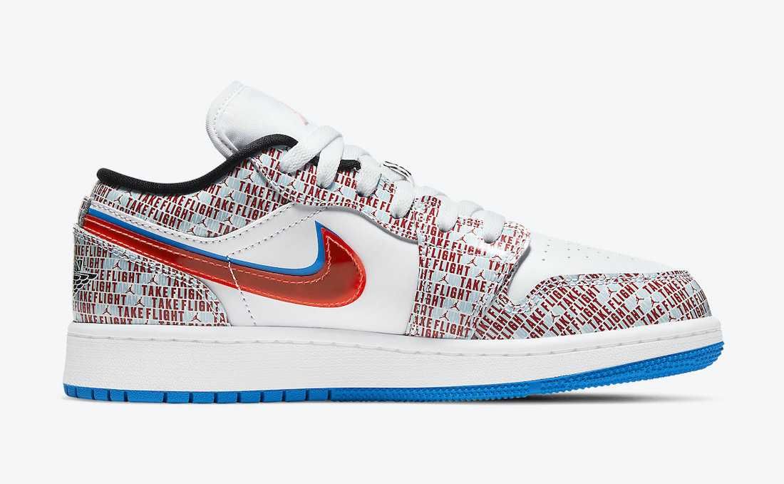 【リーク】NIKE AIR JORDAN 1 LOW SE GS "TAKE FLIGHT" 抽選/定価/販売店舗まとめ 3枚目