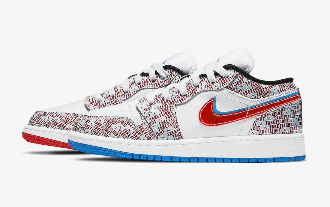 【リーク】NIKE AIR JORDAN 1 LOW SE GS "TAKE FLIGHT" 抽選/定価/販売店舗まとめ 2枚目