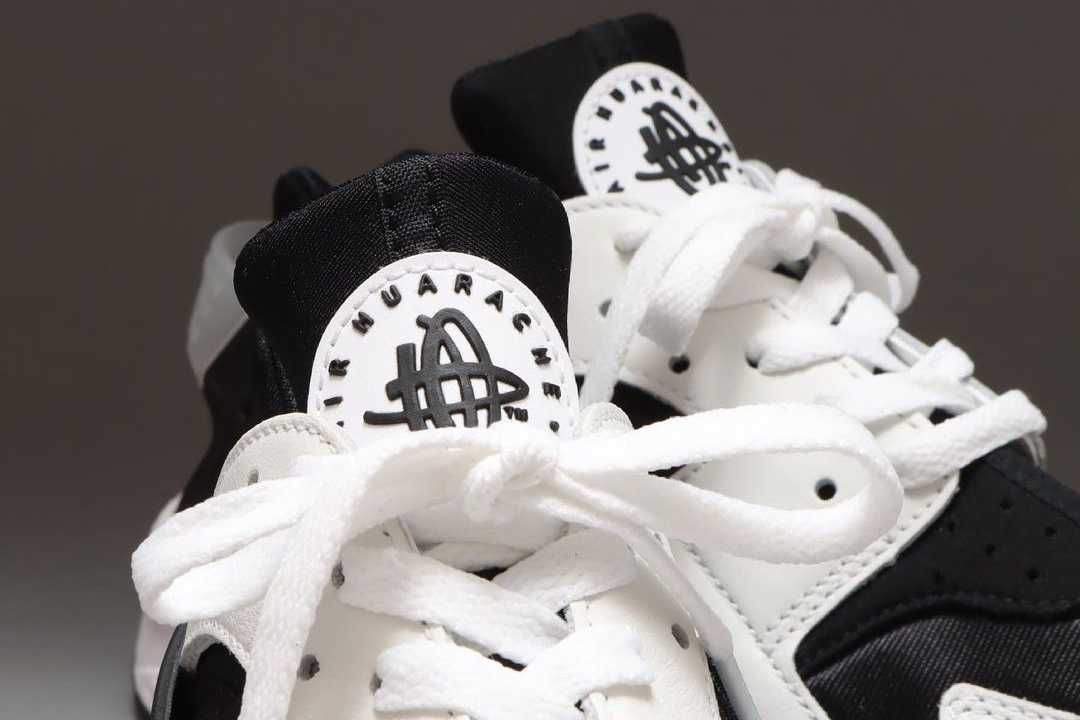 【スニダンで購入可】6/26発売 NIKE AIR HUARACHE "BLACK/WHITE" 抽選/定価/販売店舗まとめ 4枚目