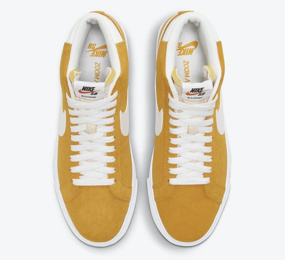【リーク】NIKE SB BLAZER MID "UNIVERSITY GOLD" 抽選/定価/販売店舗まとめ 4枚目
