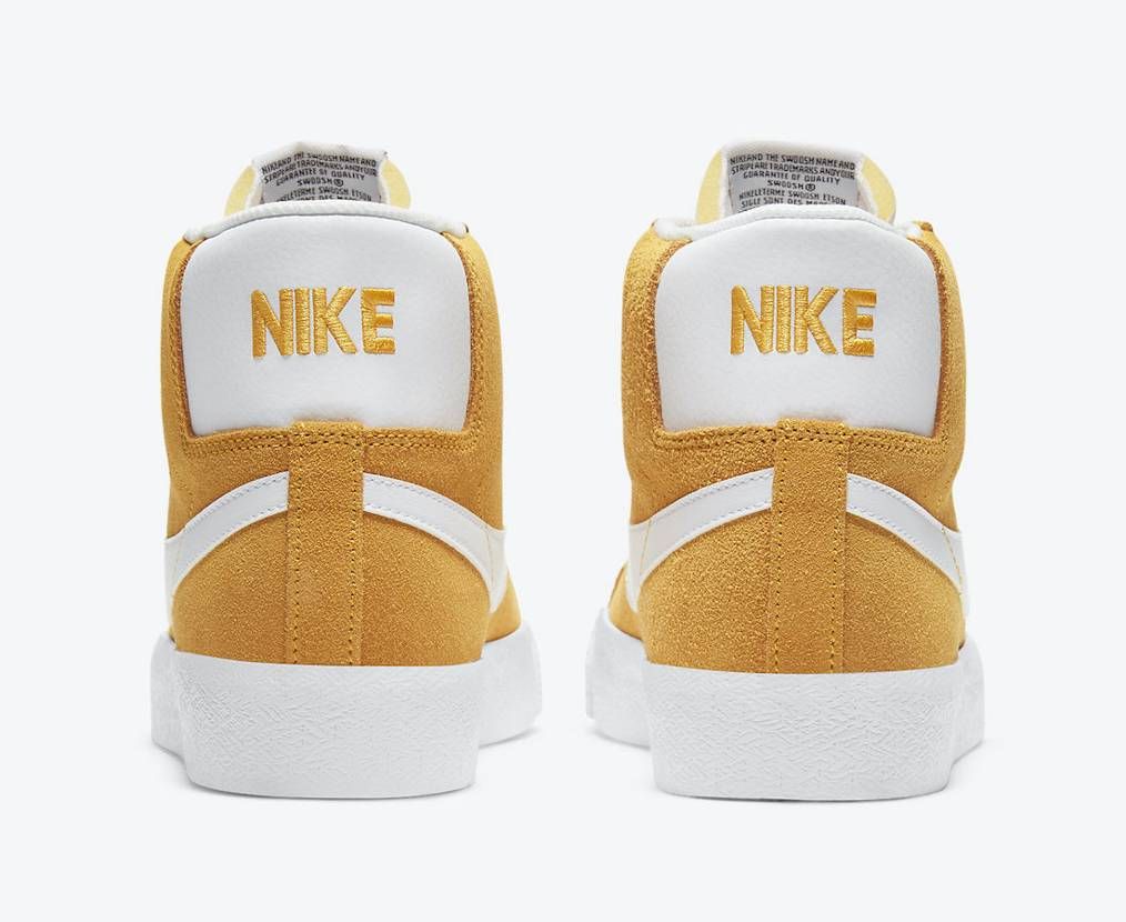 【リーク】NIKE SB BLAZER MID "UNIVERSITY GOLD" 抽選/定価/販売店舗まとめ 5枚目