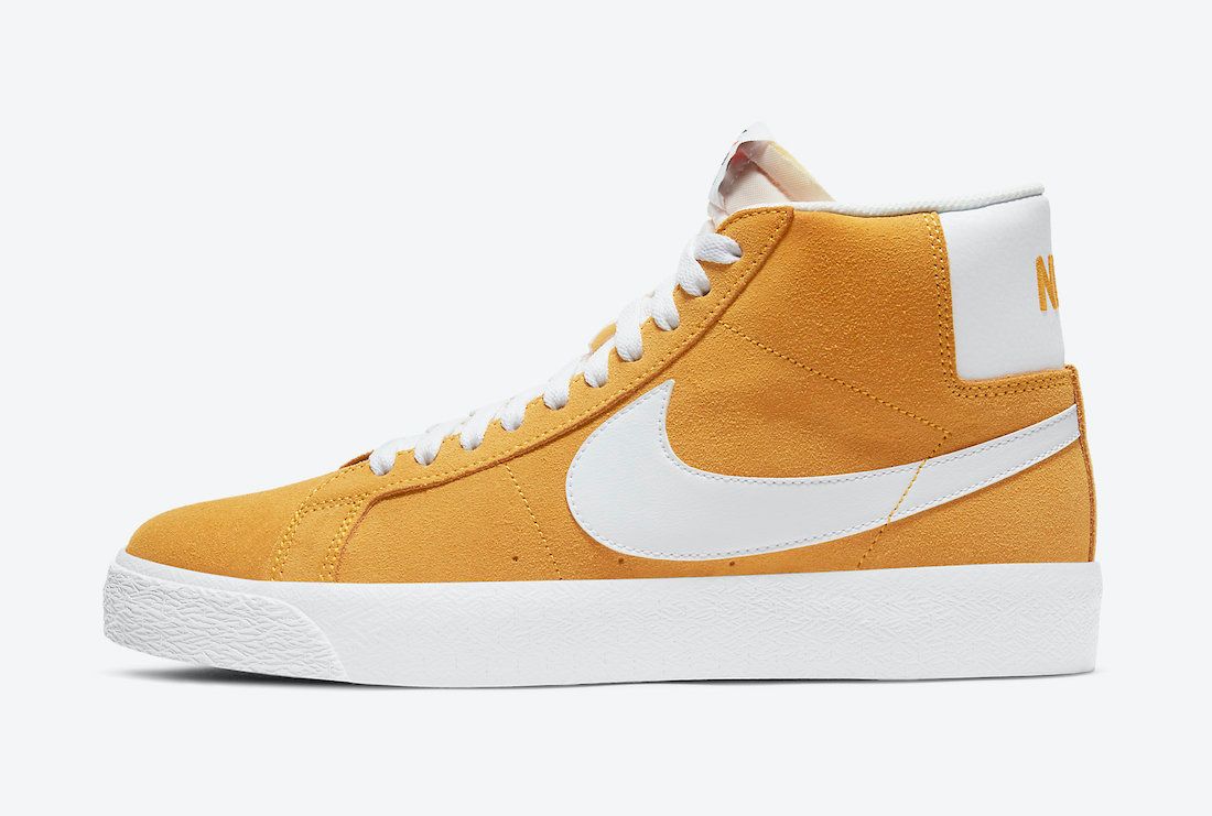 【リーク】NIKE SB BLAZER MID "UNIVERSITY GOLD" 抽選/定価/販売店舗まとめ 2枚目