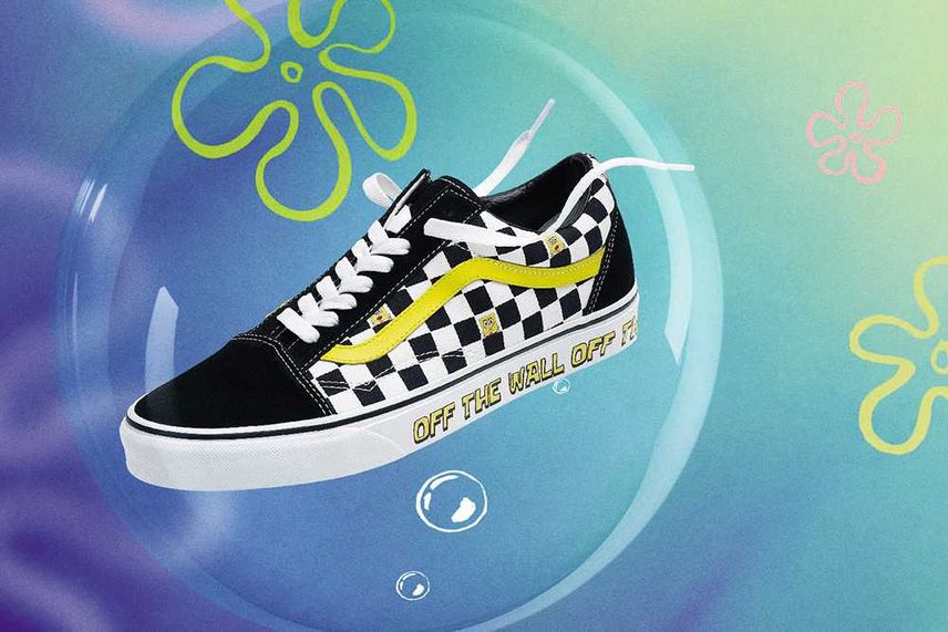 Vans sales authentic spongebob