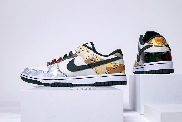 【販売リンクあり】7/16・7/30発売 NIKE DUNK LOW SE "SAIL MULTI CAMO" 抽選/定価/販売店舗まとめ 16枚目