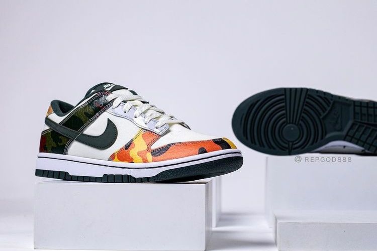 【販売リンクあり】7/16・7/30発売 NIKE DUNK LOW SE "SAIL MULTI CAMO" 抽選/定価/販売店舗まとめ 12枚目