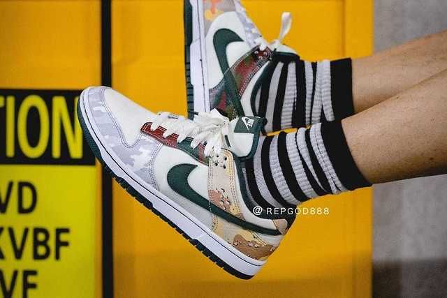 【販売リンクあり】7/16・7/30発売 NIKE DUNK LOW SE "SAIL MULTI CAMO" 抽選/定価/販売店舗まとめ 9枚目