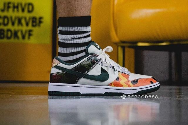 【販売リンクあり】7/16・7/30発売 NIKE DUNK LOW SE "SAIL MULTI CAMO" 抽選/定価/販売店舗まとめ 5枚目