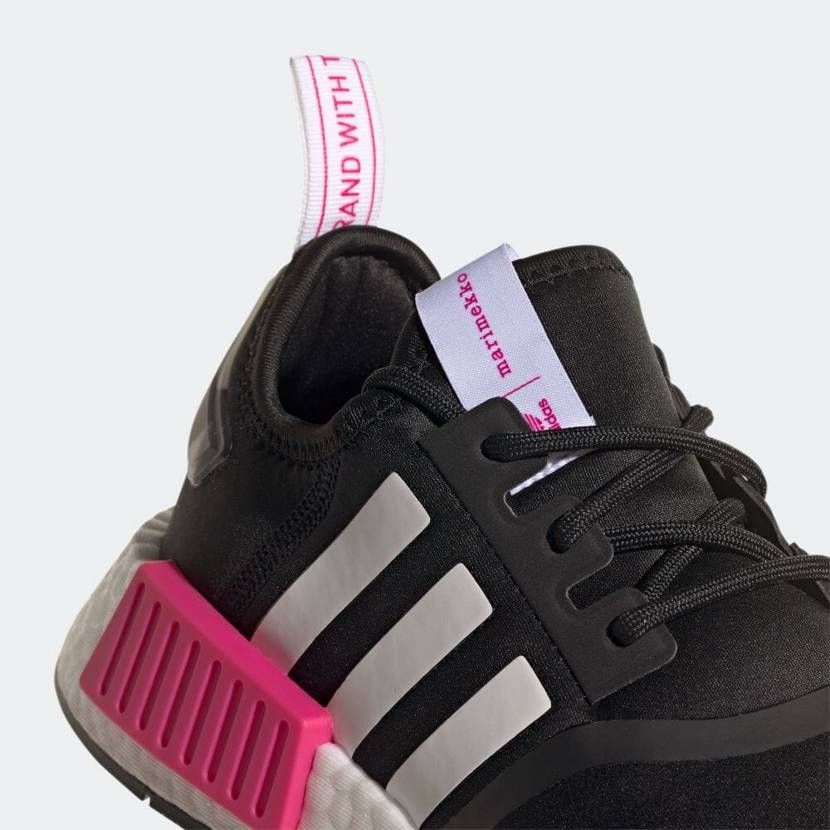 【スニダンで購入可】6/10発売 ADIDAS NMD_R1 W CORE "BLACK/TEAM REAL MAGENTA" 抽選/定価/販売店舗まとめ 6枚目