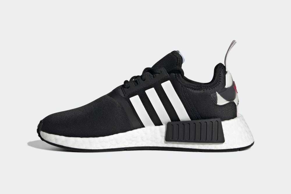 【スニダンで購入可】6/10発売 ADIDAS NMD_R1 W CORE "BLACK/TEAM REAL MAGENTA" 抽選/定価/販売店舗まとめ 4枚目