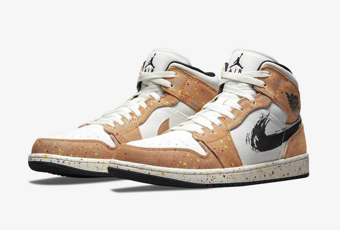 【スニダンで購入可】 8/17発売 NIKE AIR JORDAN 1 MID SE "CIDER" 抽選/定価/販売店舗まとめ 4枚目