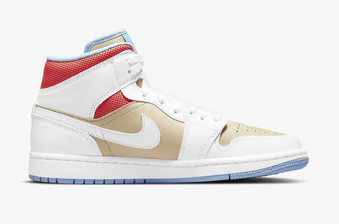 【スニダンで購入可】6/11発売 NIKE WMNS AIR JORDAN 1 MID SE "SESAME" 抽選/定価/販売店舗まとめ 4枚目