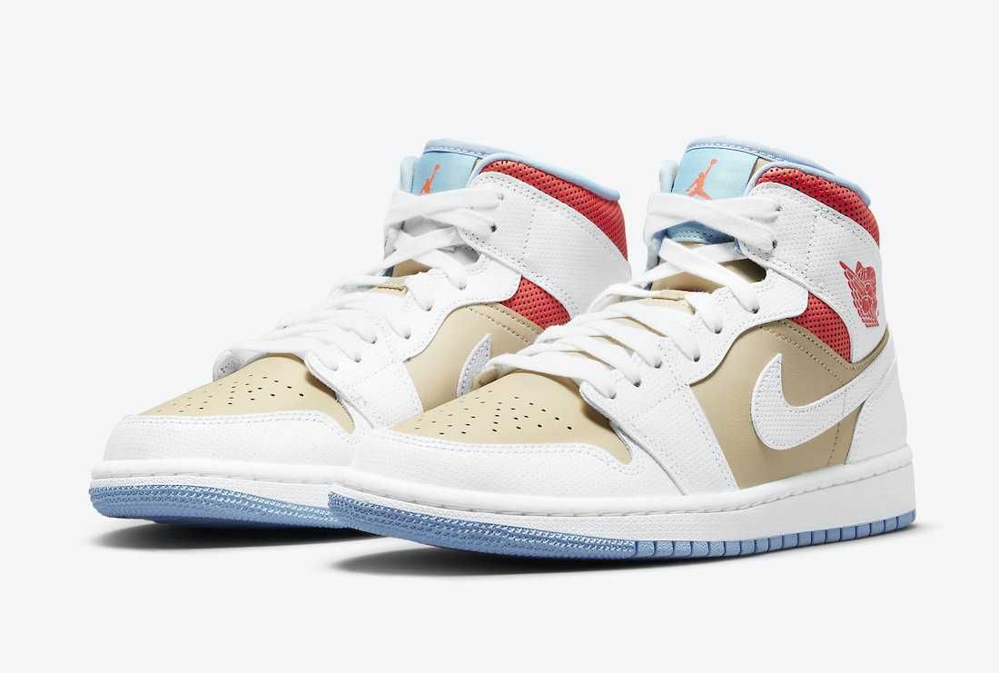【スニダンで購入可】6/11発売 NIKE WMNS AIR JORDAN 1 MID SE "SESAME" 抽選/定価/販売店舗まとめ 2枚目
