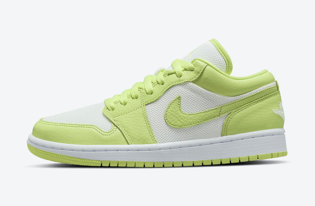 【リーク】 NIKE AIR JORDAN 1 LOW "LIMELIGHT" 抽選/定価/販売店舗まとめ 2枚目