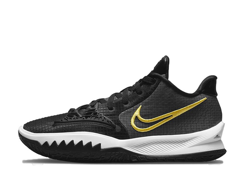 Kyrie 4 low black sales metallic