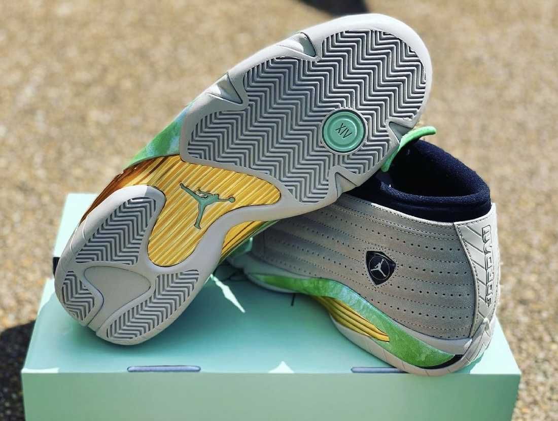 【スニダンで購入可】8/19発売 ALEALI MAI × NIKE AIR JORDAN 14 LOW "LIGHT SAND/LIGHT SAND WHITE" 抽選/定価/販売店舗まとめ 10枚目