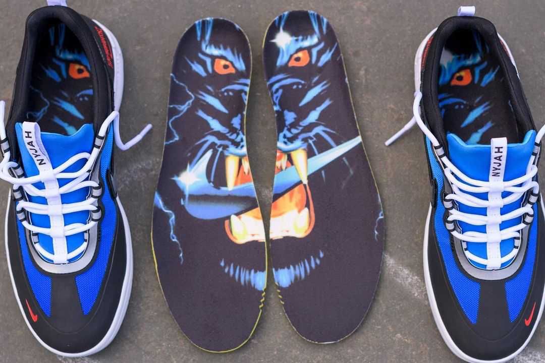 【スニダンで購入可】6/5発売 SAMBORGHINI × NIKE SB NYJAH FREE 2 P "GAME ROYAL" 抽選/定価/販売店舗まとめ 4枚目