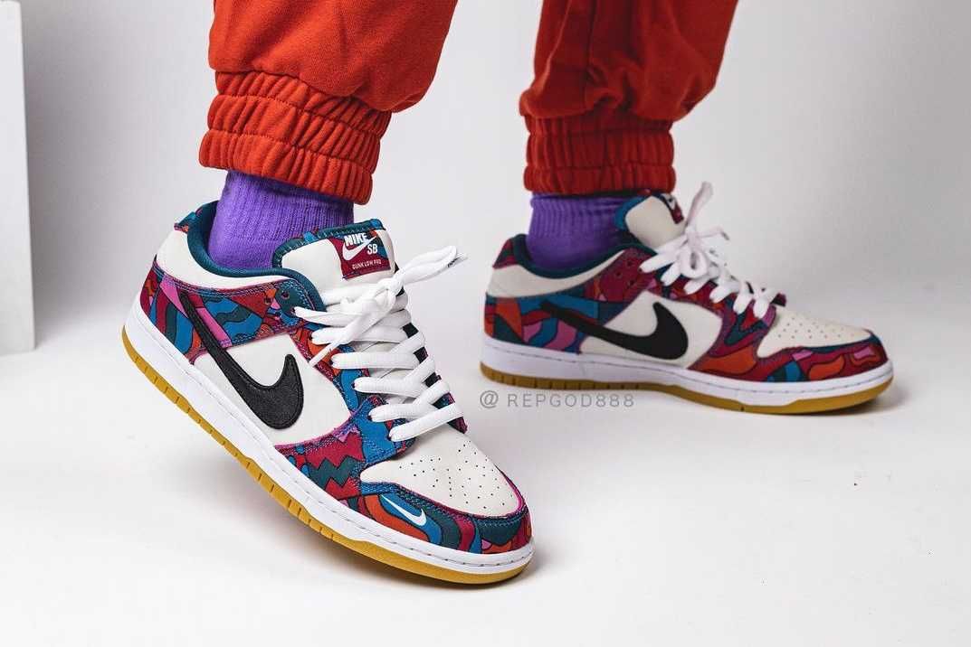 【スニダンで購入可】7/31発売 PIET PARRA × NIKE SB DUNK LOW "ABSTRACT ART" 抽選/定価/販売店舗まとめ 2枚目