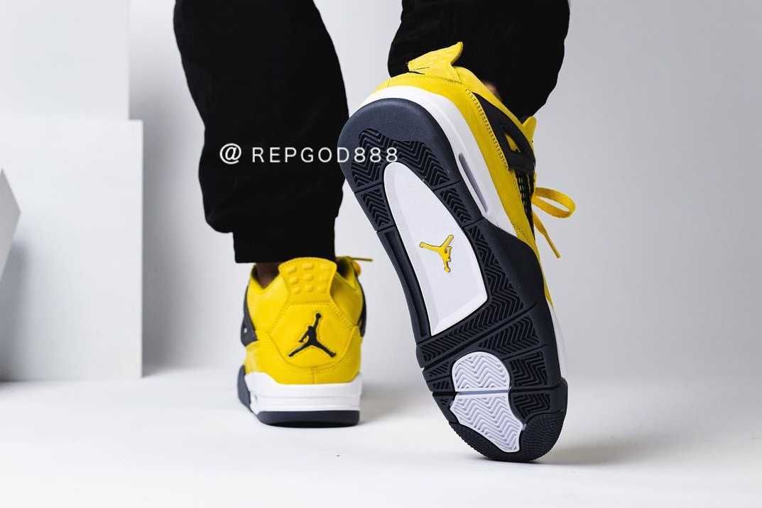 【スニダンで購入可】8/28・9/2発売 NIKE AIR JORDAN 4 "TOUR YELLOW" 抽選/定価/販売店舗まとめ 14枚目