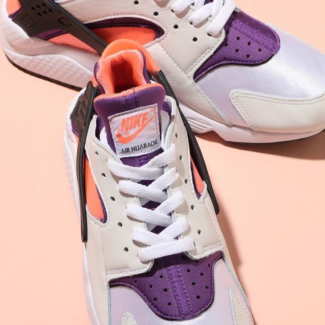 【スニダンで購入可】6/10発売 NIKE AIR HUARACHE "BRIGHT MANGO" 抽選/定価/販売店舗まとめ 2枚目