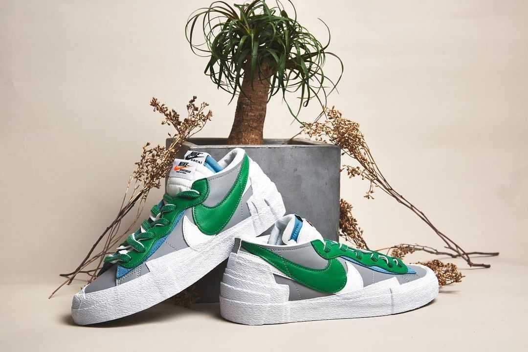 【スニダンで購入可】6/10発売 SACAI × NIKE BLAZER LOW 2COLORS 抽選/定価/販売店舗まとめ 7枚目