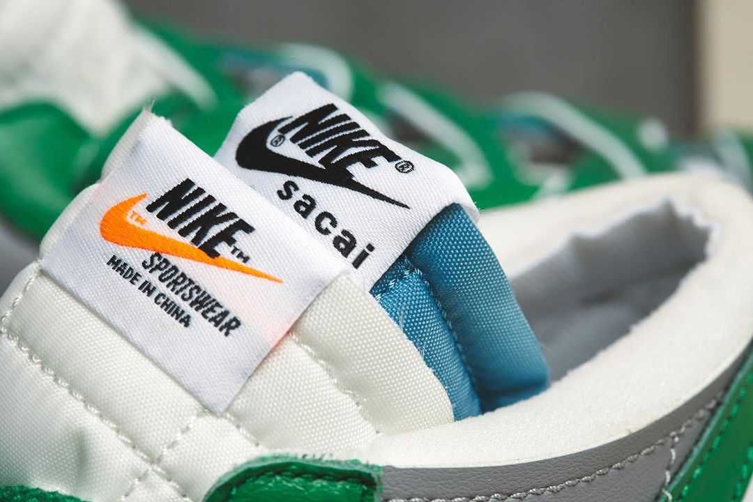 【スニダンで購入可】6/10発売 SACAI × NIKE BLAZER LOW 2COLORS 抽選/定価/販売店舗まとめ 9枚目