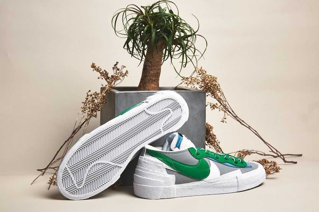 【スニダンで購入可】6/10発売 SACAI × NIKE BLAZER LOW 2COLORS 抽選/定価/販売店舗まとめ 8枚目