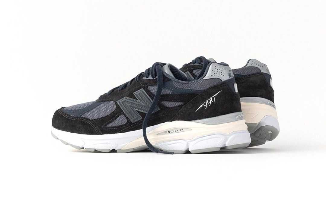 【スニダンで購入可】6/8発売 KITH RONNIE FIEG × NEW BALANCE M990V3 "GENESIS/NAVY" 抽選/定価/販売店舗まとめ 6枚目