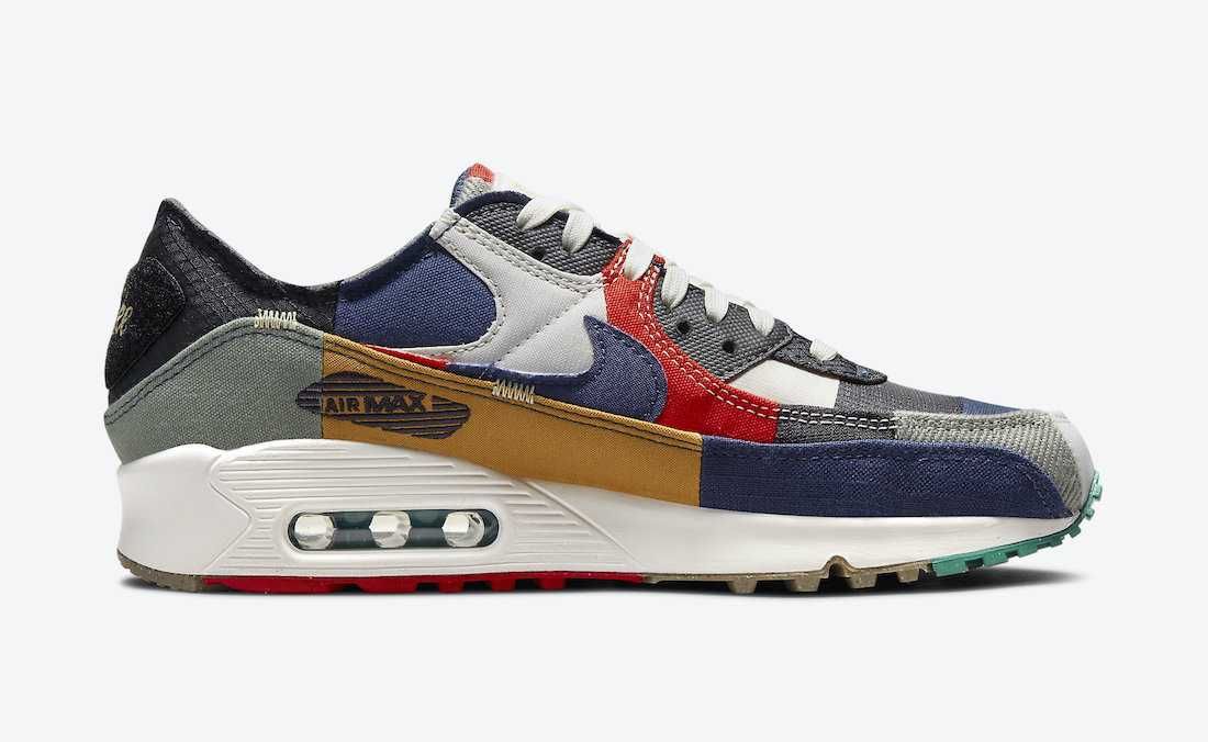 【販売リンクあり】6/10発売 NIKE AIR MAX 90 QS "SCRAP" 抽選/定価/販売店舗まとめ  9枚目