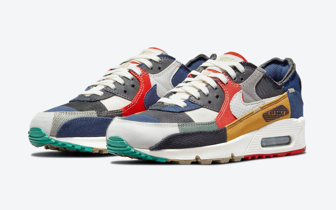 【販売リンクあり】6/10発売 NIKE AIR MAX 90 QS "SCRAP" 抽選/定価/販売店舗まとめ  7枚目