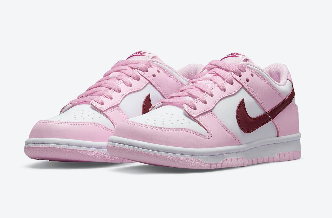 【スニダンで購入可】8/2発売 NIKE GS DUNK LOW "TULIP PINK" 抽選/定価/販売店舗まとめ 4枚目