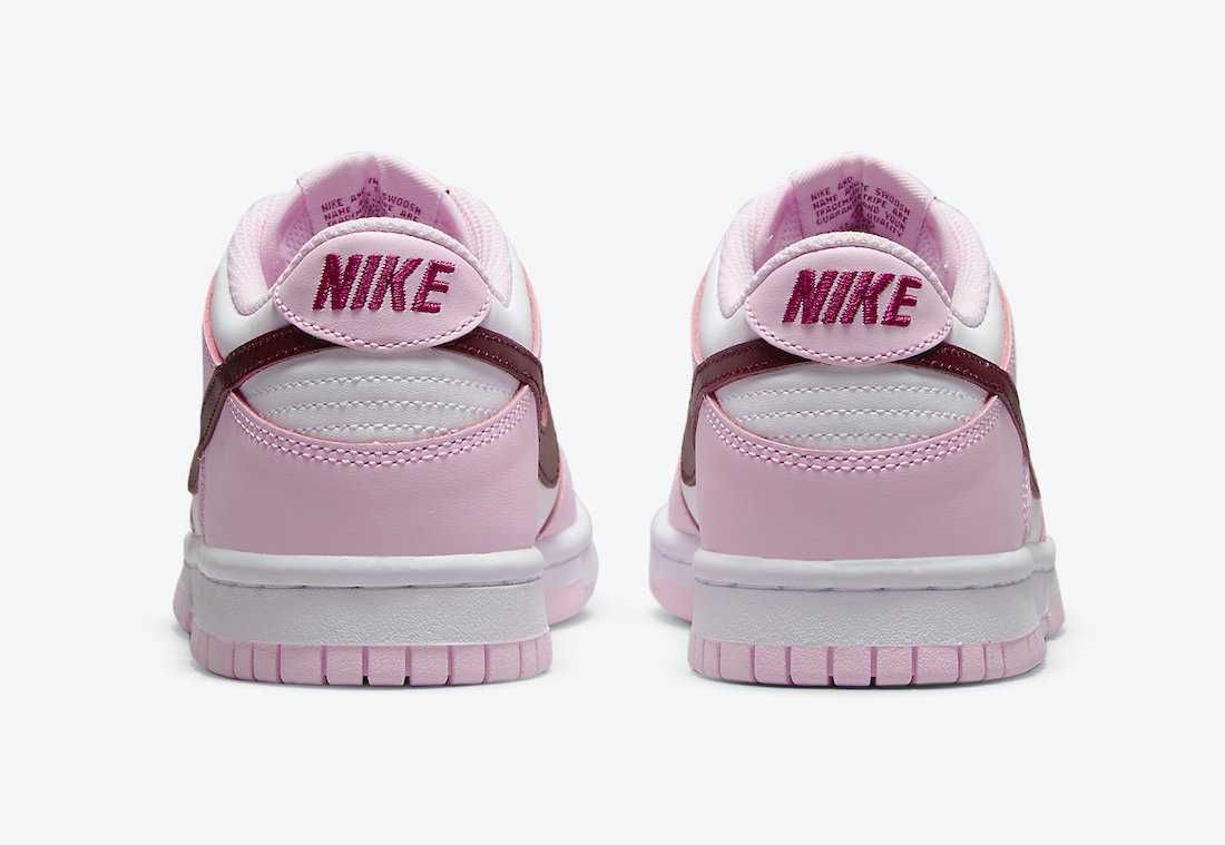 【スニダンで購入可】8/2発売 NIKE GS DUNK LOW "TULIP PINK" 抽選/定価/販売店舗まとめ 8枚目