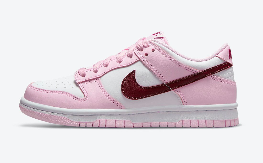 【スニダンで購入可】8/2発売 NIKE GS DUNK LOW "TULIP PINK" 抽選/定価/販売店舗まとめ 5枚目