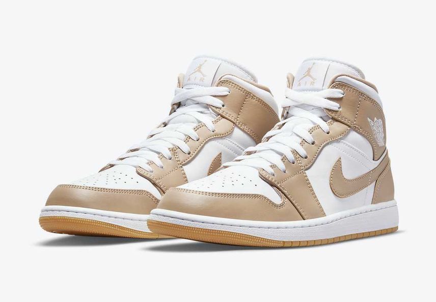 【リーク】海外9/14発売 NIKE AIR JORDAN 1 MID "TAN GUM" 抽選/定価/販売店舗まとめ
