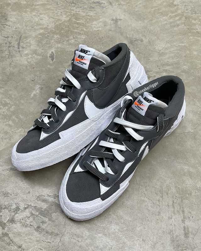 【スニダンで購入可】7/31発売 SACAI × NIKE BLAZER LOW 2COLORS 抽選/定価/販売店舗まとめ  8枚目