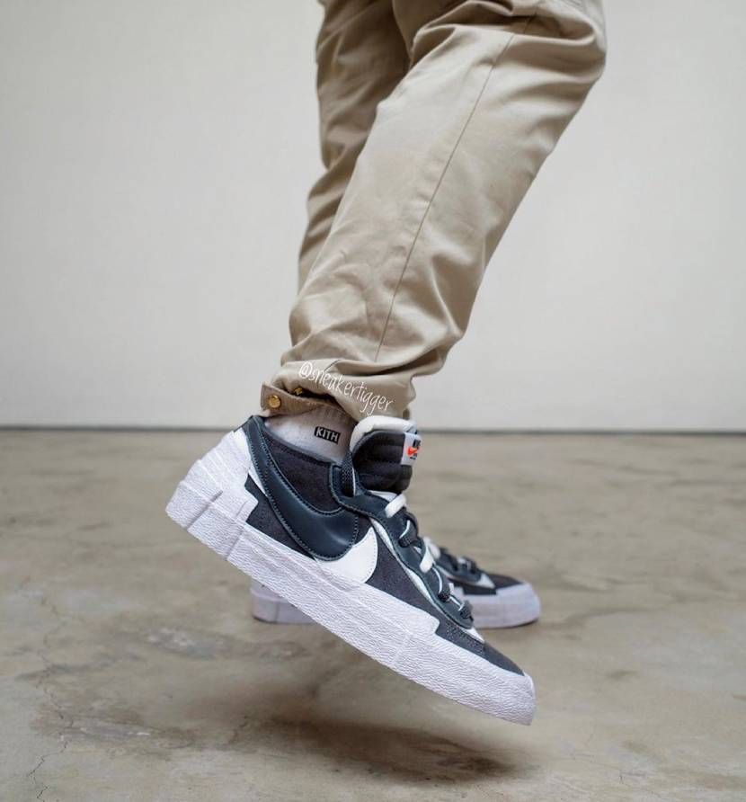 【スニダンで購入可】7/31発売 SACAI × NIKE BLAZER LOW 2COLORS 抽選/定価/販売店舗まとめ  6枚目